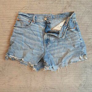 American Eagle Stretch High-Waist Jean Shorts
